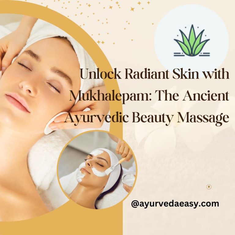 Unlock Radiant Skin with Mukhalepam: The Ancient Ayurvedic Beauty Massage